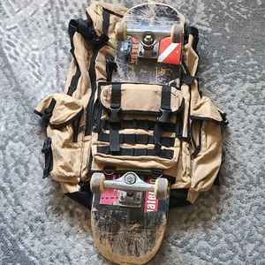 RARE Fallen Professional Canvas Sk8board Backpack
